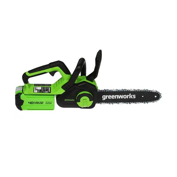 Аккумуляторная цепная пила GREENWORKS G40CS30IIK2