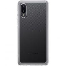 Чехол (клип-кейс) Samsung Soft Clear Cover [ef-qa022ttegru] для Galaxy A02, прозрачный