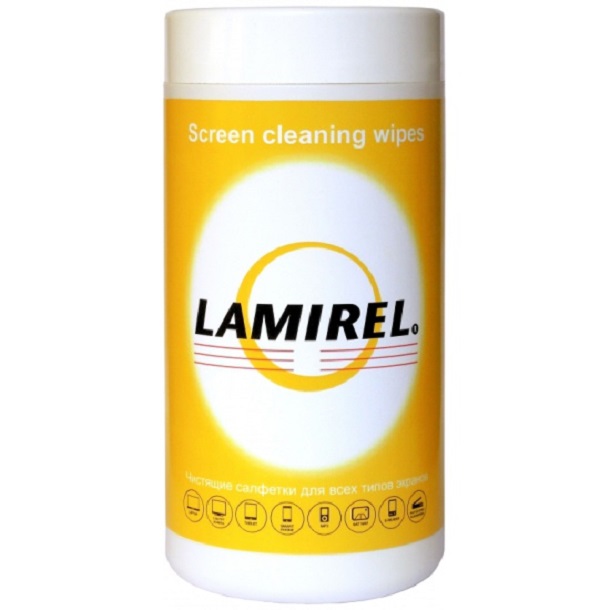 Чистящие салфетки Lamirel LA-11440 100 шт. компьютеры, оргтехника, оптика