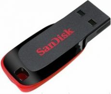 Флешка Sandisk Cruzer Blade CZ50 64GB 4Гб черный