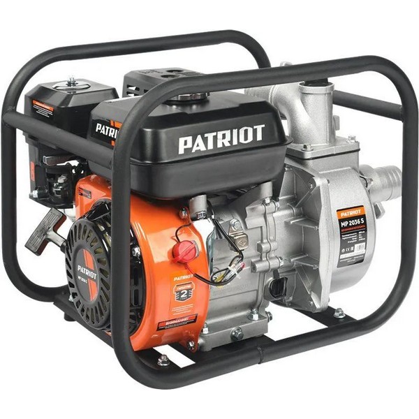 Мотопомпа Patriot MP 2036S 335101420 бензиновый 4-х тактный, 600 л/мин