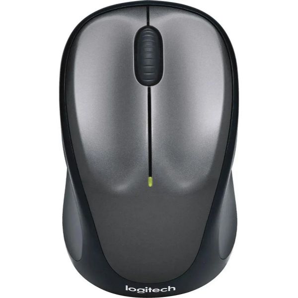 Мышь Logitech M235 оптическая, беспроводная, USB, серый/черный [910-002692]