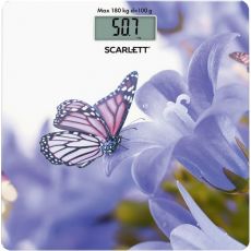 Напольные весы Scarlett SC-BS33E072 до 180 кг сиреневый ()