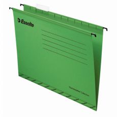 Папка Esselte Pendaflex Plus Foolscap подвесная зеленая внеш405*внутр365*выс242 25шт/уп
