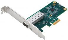 Сетевой адаптер D-link DGE-560SX/10/D1A Gigabit Ethernet PCI Express x1, серебристая