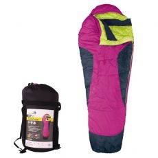 Спальный мешок AceCamp Terrain Mummy Women's розовый/черный