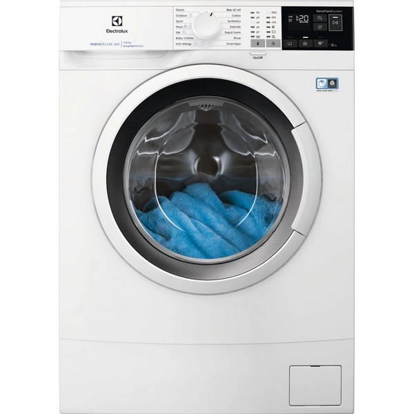 Стиральная машина Electrolux EW6SN406WI фронтальная 6 кг белый