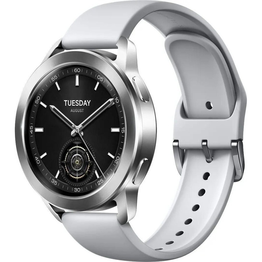 Умные часы Xiaomi Watch S3 2024 серебристый/серебристый [bhr7873gl]